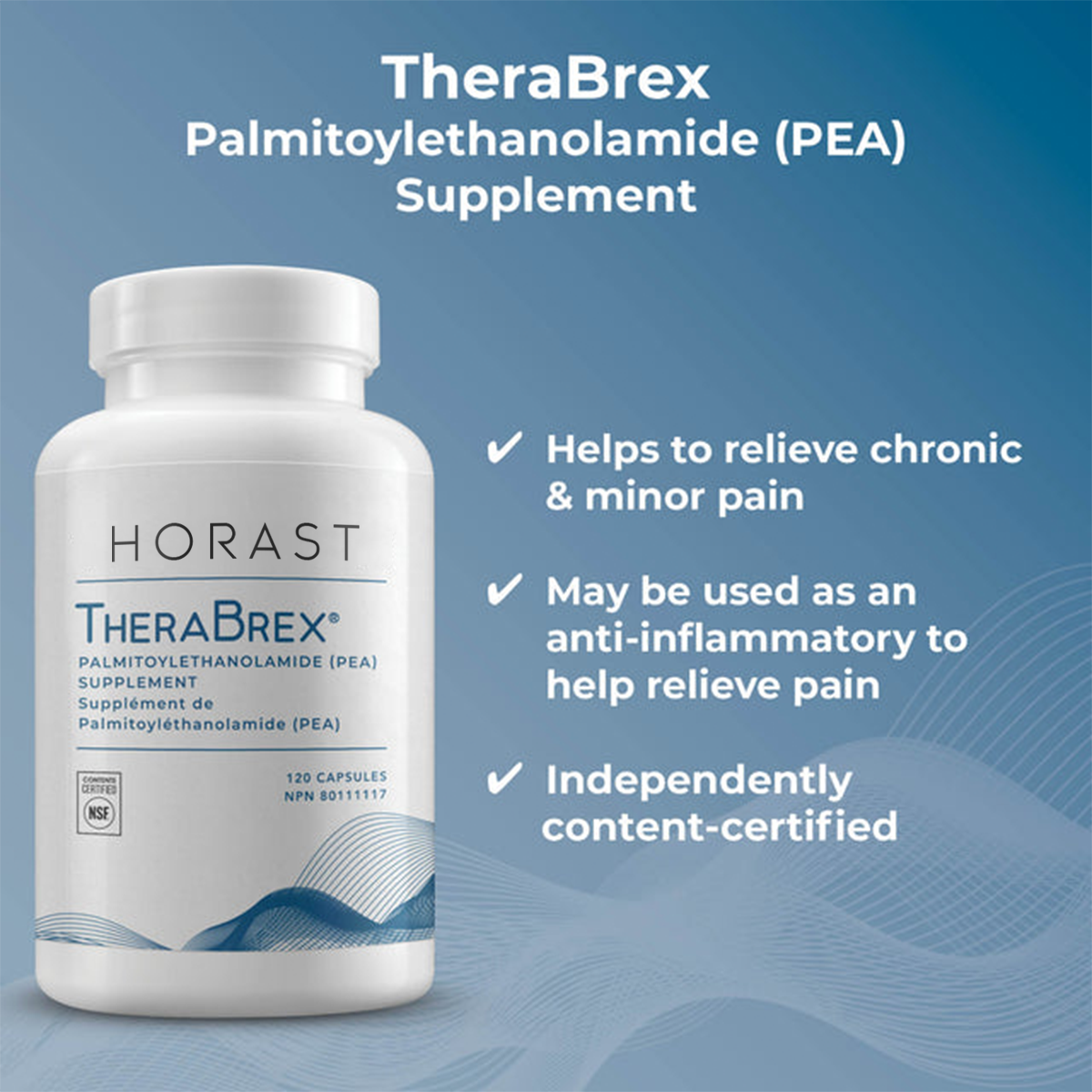 TheraBrex® Palmitoylethanolamide (PEA) Supplement